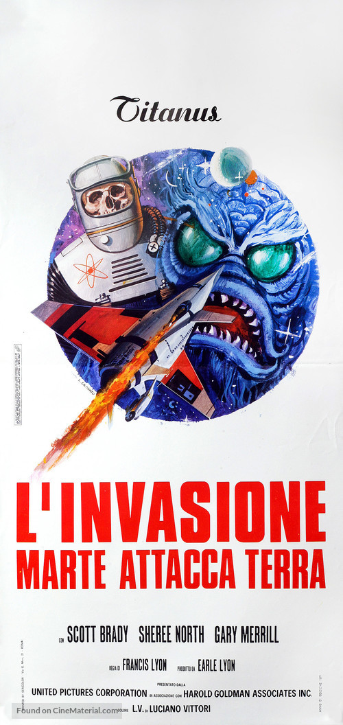 Destination Inner Space - Italian Movie Poster