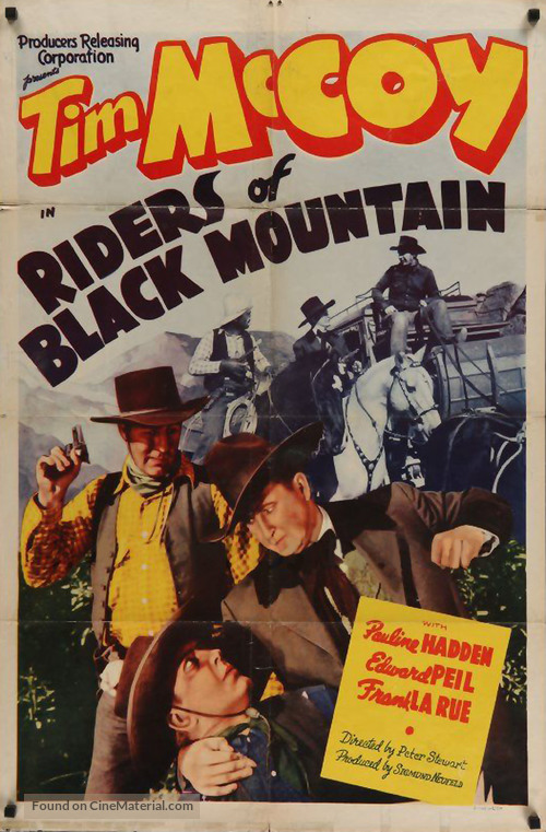 Riders of Black Mountain - Movie Poster