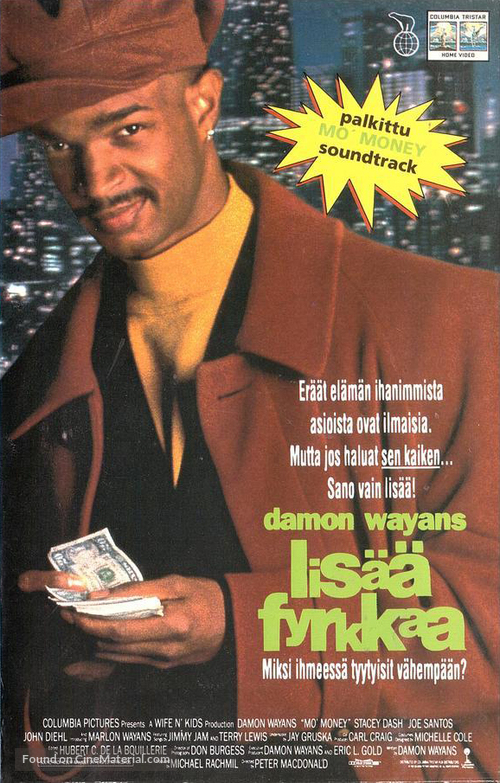 Mo&#039; Money - Finnish VHS movie cover