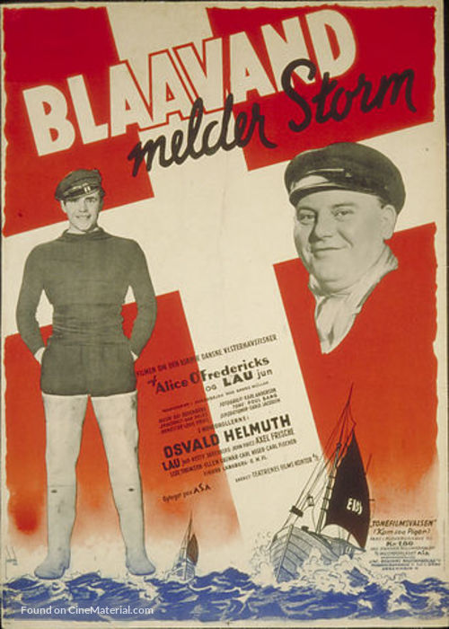 Blaavand melder Storm - Danish Movie Poster