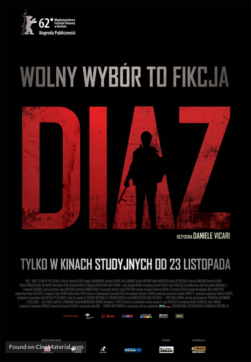 Diaz: Don&#039;t Clean Up This Blood - Polish Movie Poster