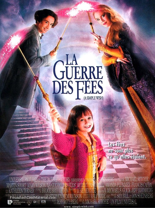 A Simple Wish - French Movie Poster