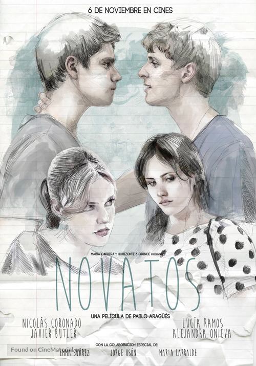 Novatos - Spanish Movie Poster