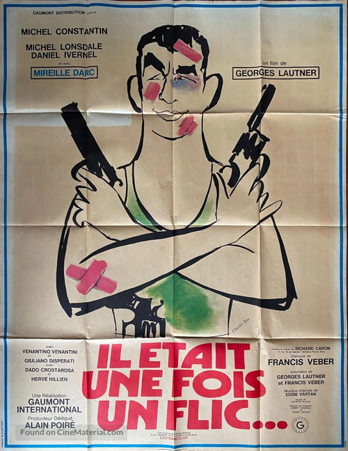 Il &eacute;tait une fois un flic... - French Movie Poster