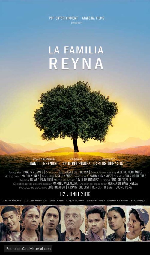 La Familia Reyna - Cuban Movie Poster