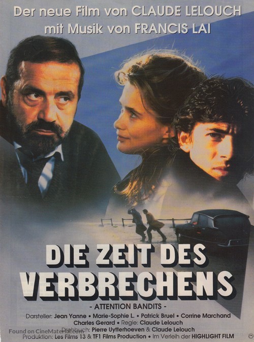 Attention bandits! - German Movie Poster