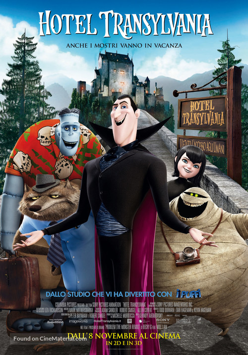 Hotel Transylvania - Italian Movie Poster