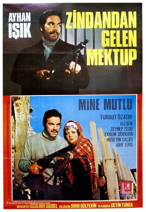 Zindandan gelen mektup - Turkish Movie Poster