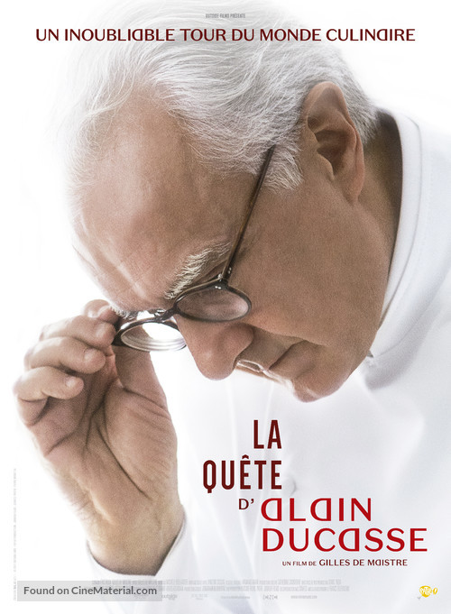 La qu&ecirc;te d&#039;Alain Ducasse - French Movie Poster