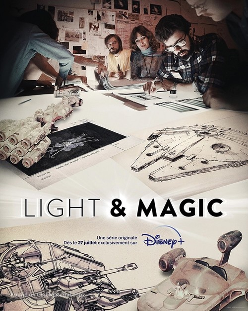 &quot;Light &amp; Magic&quot; - French Movie Poster