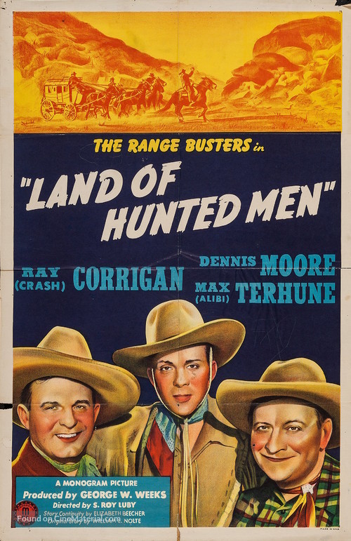 Land of Hunted Men - Movie Poster