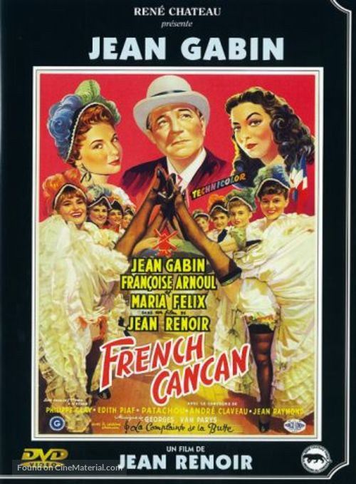 French Cancan - French DVD movie cover