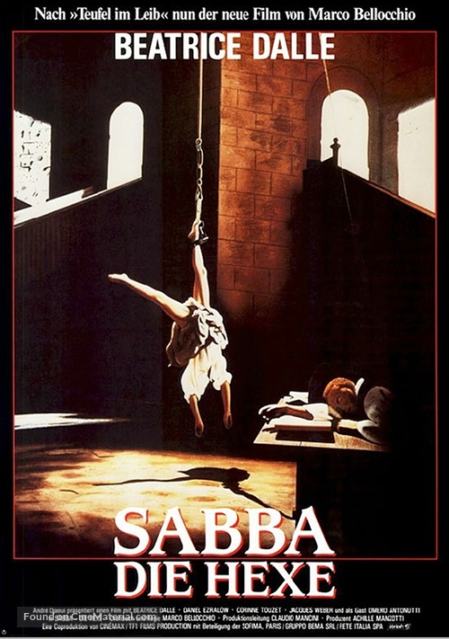 La visione del sabba - German Movie Poster