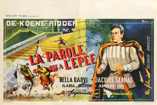 Pia de&#039; Tolomei - Belgian Movie Poster