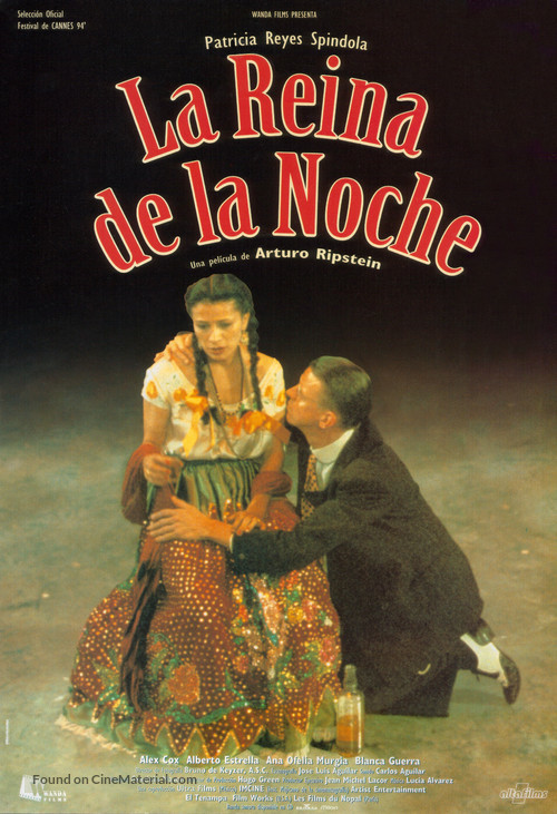 La reina de la noche - Spanish Movie Poster