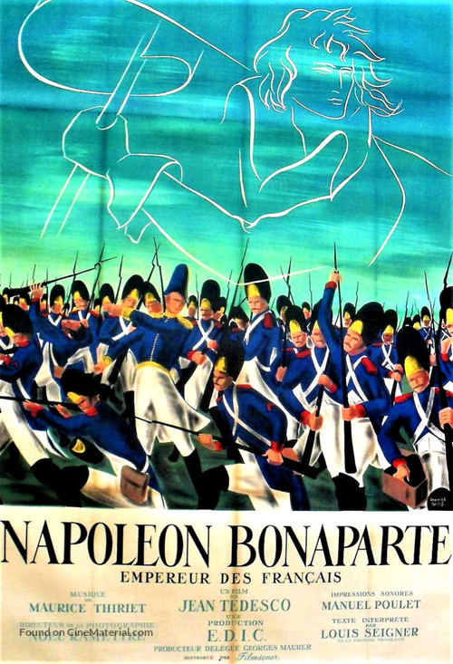 Napol&eacute;on Bonaparte, empereur des Fran&ccedil;ais - French Movie Poster