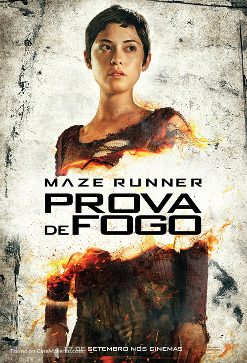 Maze Runner: The Scorch Trials - Brazilian Movie Poster