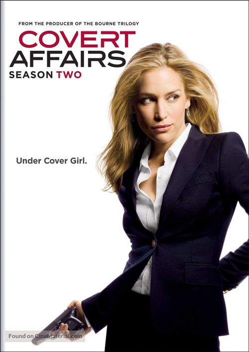 &quot;Covert Affairs&quot; - DVD movie cover