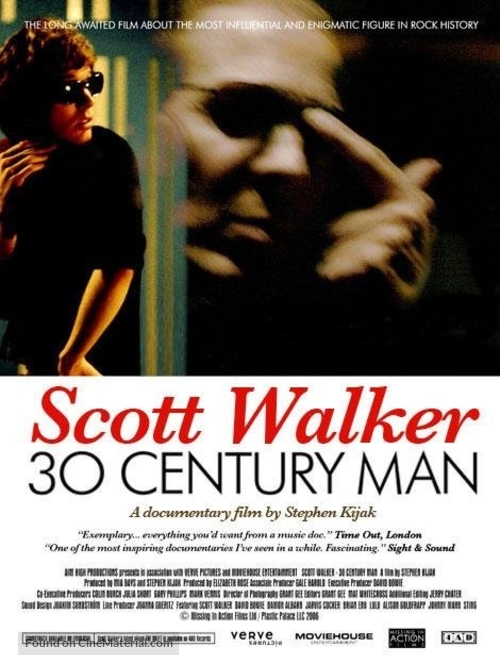 Scott Walker: 30 Century Man - Movie Poster