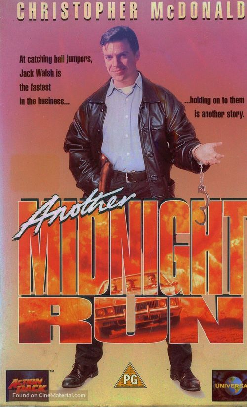 Another Midnight Run - VHS movie cover