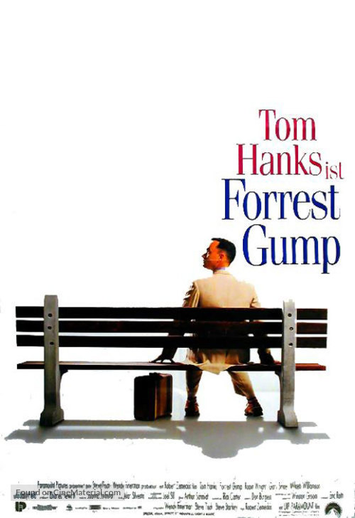 Forrest Gump - German Movie Poster