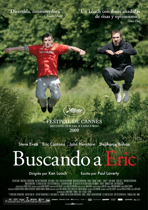 Looking for Eric - Spanish Movie Poster