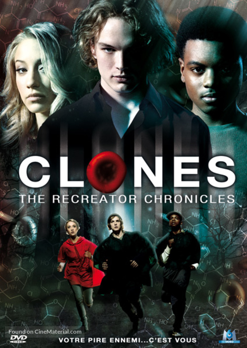 CLONED: The Recreator Chronicles - French DVD movie cover