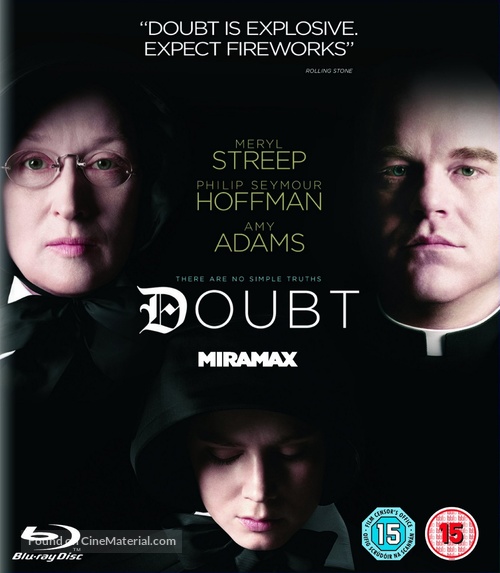 Doubt - British Blu-Ray movie cover