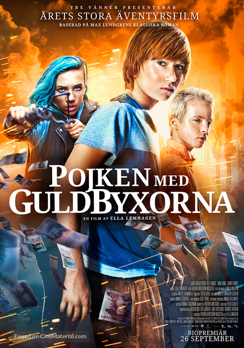 Pojken med guldbyxorna - Swedish Movie Poster