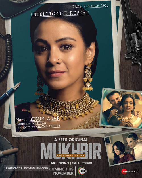 &quot;Mukhbir - The Story of a Spy&quot; - Indian Movie Poster