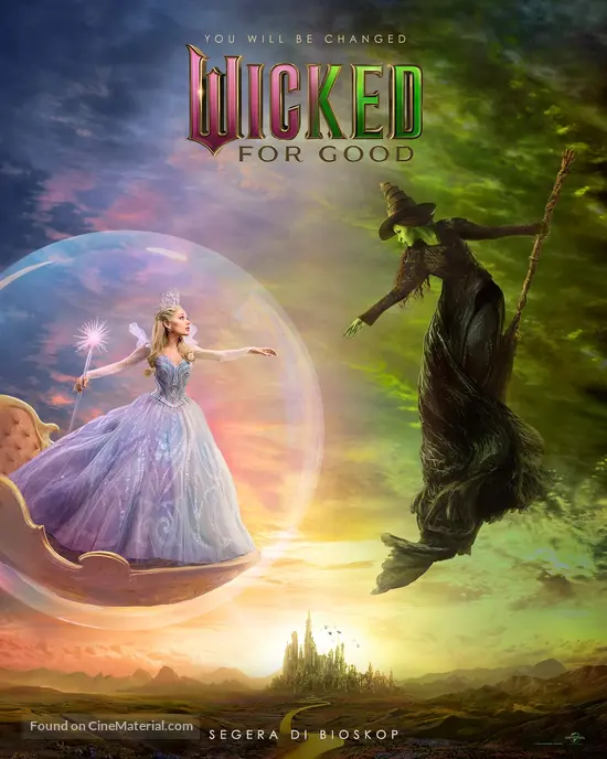 Wicked: For Good - Indonesian Movie Poster