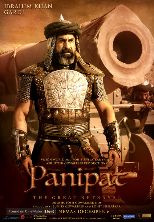 Panipat - Indian Movie Poster