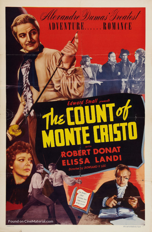 The Count of Monte Cristo - Re-release movie poster