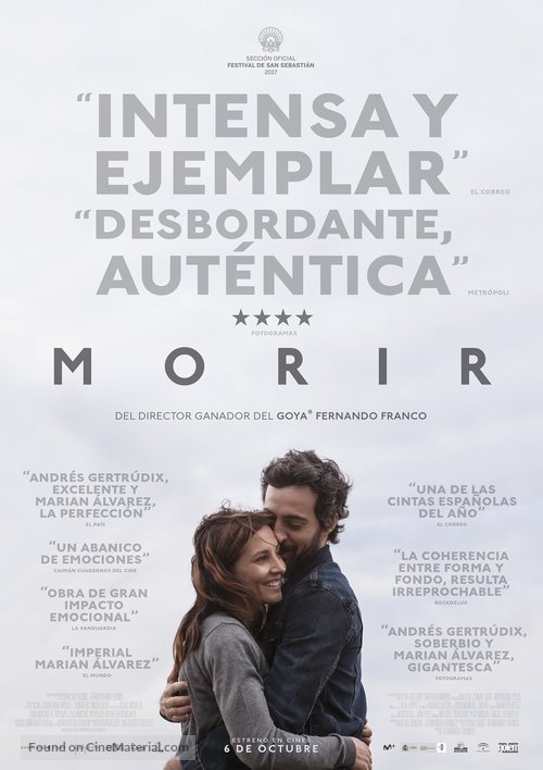 Morir - Spanish Movie Poster