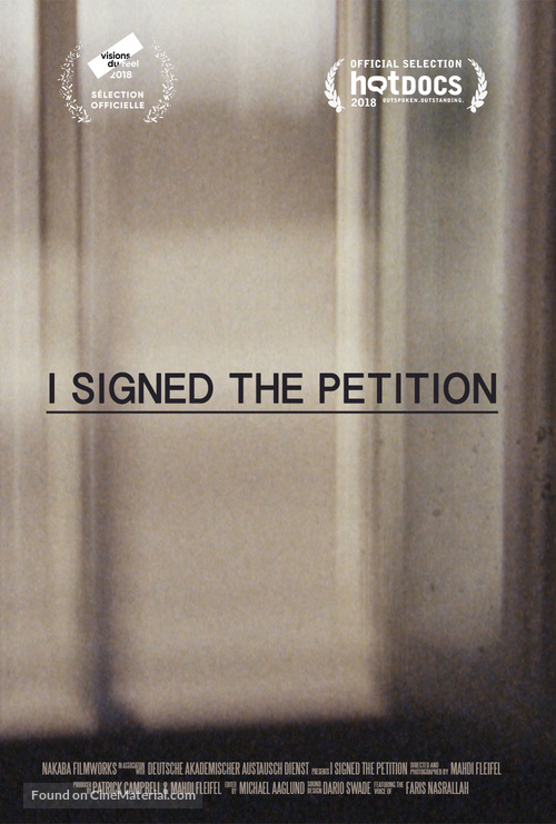 I Signed the Petition - British Movie Poster