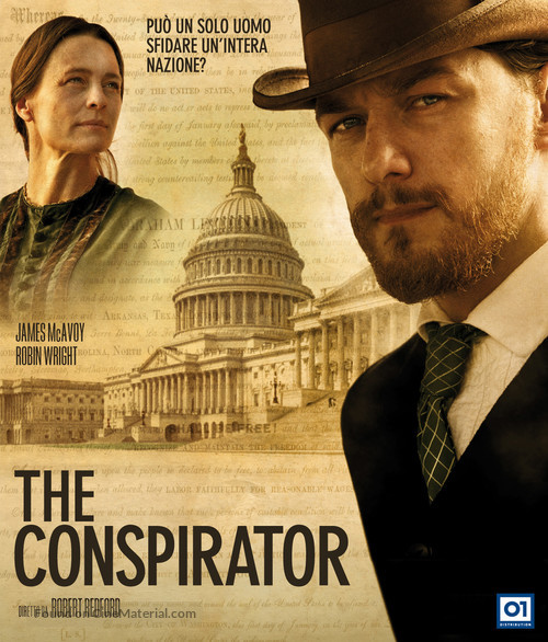 The Conspirator - Italian Blu-Ray movie cover