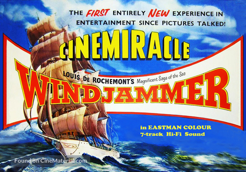 Windjammer: The Voyage of the Christian Radich - Movie Poster