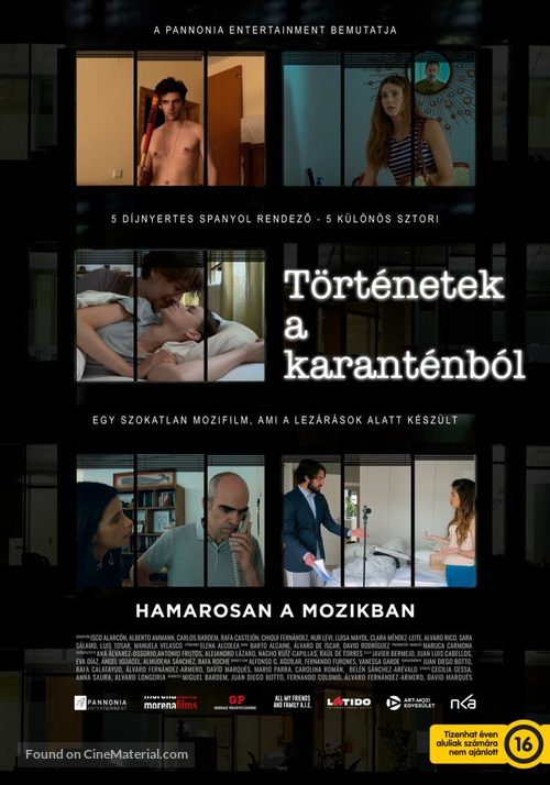 &quot;Diarios de la cuarentena&quot; - Hungarian Movie Poster