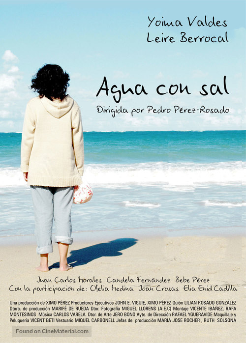 Agua con sal - Spanish Movie Poster
