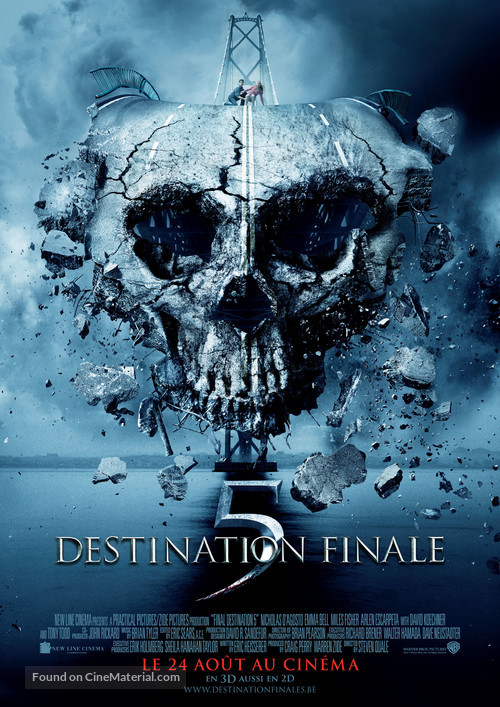 Final Destination 5 - Belgian Movie Poster