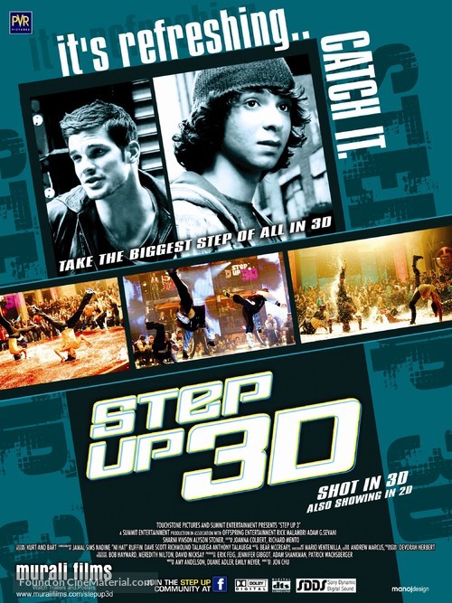 Step Up 3D - Indian Movie Poster