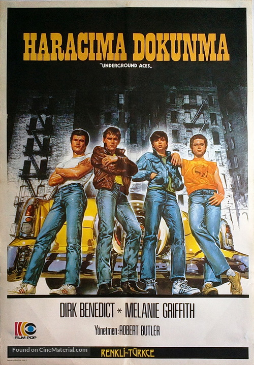 Underground Aces - Turkish Movie Poster