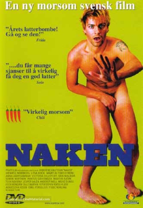 Naken - Norwegian poster