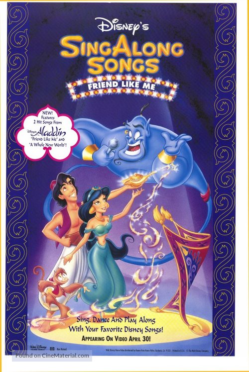 Disney Sing-Along-Songs: Friend Like Me - Movie Cover