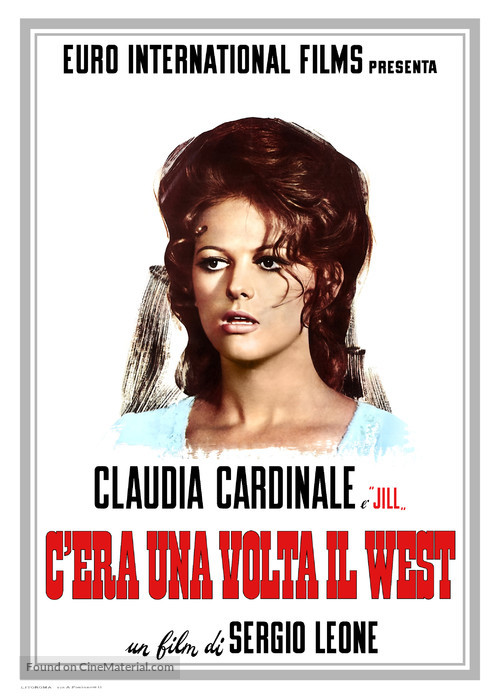 C&#039;era una volta il West - Italian Movie Poster