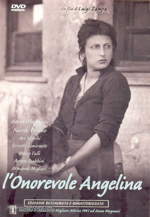 L&#039;onorevole Angelina - Italian Movie Cover