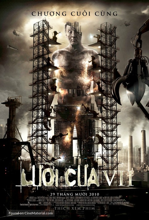 Saw 3D - Vietnamese Movie Poster