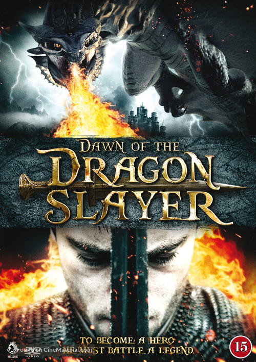Dawn of the Dragonslayer - Danish DVD movie cover