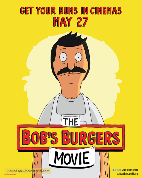 The Bob&#039;s Burgers Movie - British Movie Poster