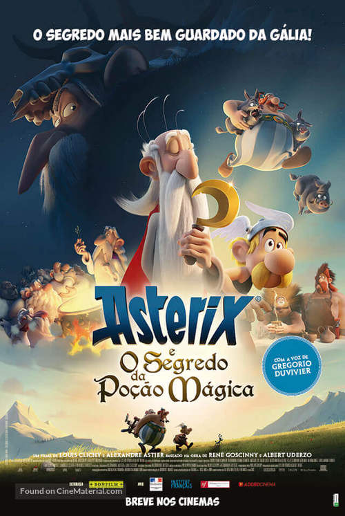 Ast&eacute;rix: Le secret de la potion magique - Brazilian Movie Poster